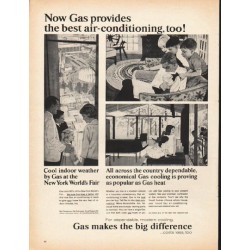 1965 American Gas Association Ad "the best air-conditioning"