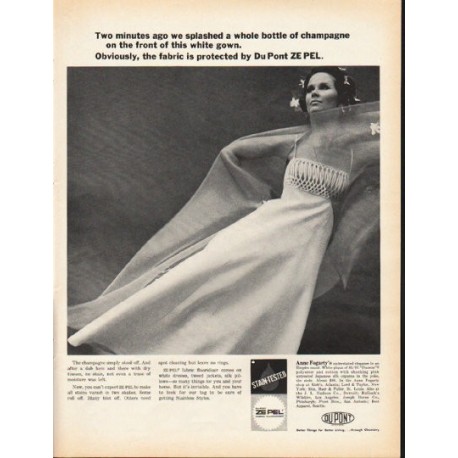 1965 Du Pont Ad "Two minutes ago"