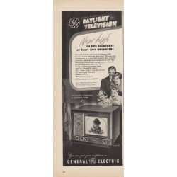 1949 General Electric Ad "Daylight Television"