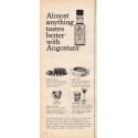 1965 Angostura Ad "Almost anything tastes better"
