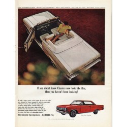1965 Rambler Ad "If you didn't know Classics" ~ (model year 1965)
