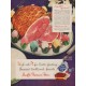 1949 Swift's Premium Ham Ad "High note for Easter feasting"