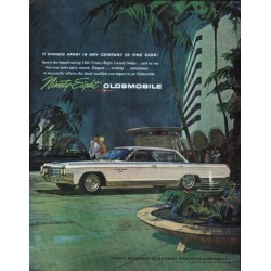 1963 Oldsmobile Ad "It Stands Apart" ~ (model year 1963)