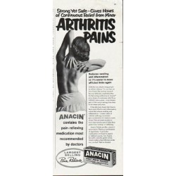 1963 Anacin Ad "Strong Yet Safe"