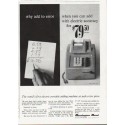 1963 Remington Rand Ad "why add to error"