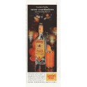 1958 Gordon's Vodka Ad "never overshadows"