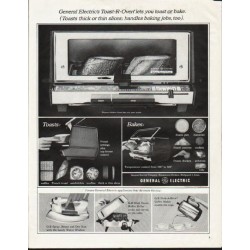 1964 General Electric Ad "Toast-R-Oven"