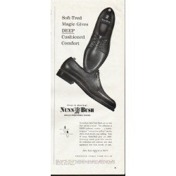 1964 Nunn-Bush Ad "Soft-Tred Magic"