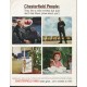 1964 Chesterfield Cigarettes Ad "Chesterfield People"
