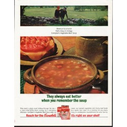 1964 Campbell's Soup Ad "They always eat better"