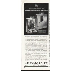 1964 Allen-Bradley Ad "an extra discount"