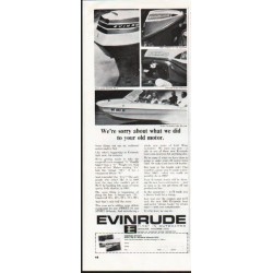 1965 Evinrude Ad "your old motor" ~ (model year 1965)