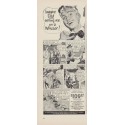 1949 Whizzer Motor Company Ad "Imagine Dad selling me on a Whizzer !"