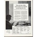 1965 LaSalle Extension University Ad "This private office"