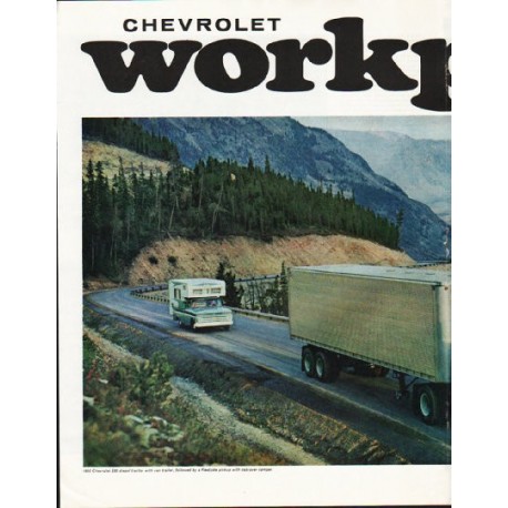 1965 Chevrolet Trucks Ad "stays strong" ~ (model year 1965)