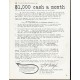 1965 National Health & Life Insurance Company Ad "cash"