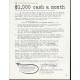 1965 National Health & Life Insurance Company Ad "cash"