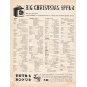 1961 General Electric Ad "Big Christmas Offer"