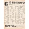 1961 General Electric Ad "Big Christmas Offer"
