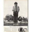 1961 Polaroid Camera Ad "Don't just stand there"
