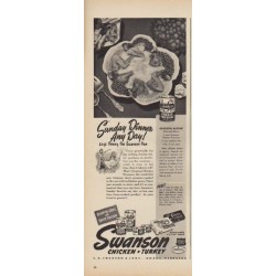 1949 Swanson Ad "Sunday Dinner Any Day!"