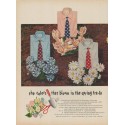 1949 Van Heusen Ad "the colors that bloom in the spring tra-la"
