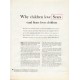 1961 Sears Ad "Why children love Sears"
