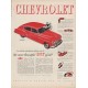 1949 Chevrolet Ad "Fleetline DeLuxe 4-Door Sedan"