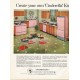 1961 Frigidaire Ad ""Cinderella" Kitchen"