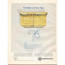 1961 United States Steel Ad "Washer and Dryer Waltz"