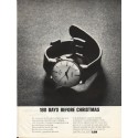 1961 Elgin Watch Ad "180 Days Before Christmas"