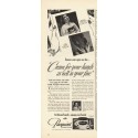 1948 Pacquins Hand Cream Ad "Cream for your hands"