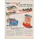1949 Shell Motor Oil Ad "Fights Acid Action of "On and Off" driving"