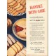 1948 American Bakers Association Ad "Handle With Care"