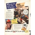 1948 Camel Cigarettes Ad "Vic Scott"