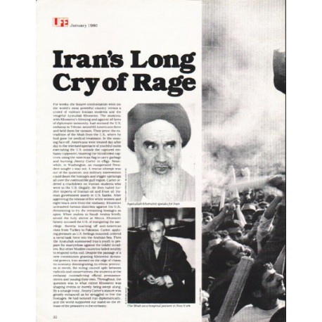 1980 Iran Article "Long Cry of Rage"