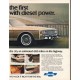 1980 Chevrolet Wagon Ad "diesel power" ~ (model year 1980)