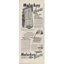 1949 Malarkey doors Ad "Now Trademarked"