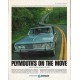 1963 Plymouth Ad "on the move" ~ (model year 1963)