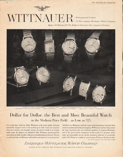 Longines wittnauer watch company deals