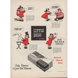 1949 Kleenex Ad "Little Lulu"