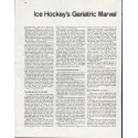 1963 John Bower Article "Geriatric Marvel"