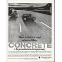 1963 Portland Cement Association Ad "no substitute"