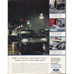 1963 Ford Ad "resist time" ~ (model year 1963)