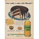 1949 Mazola Ad "ever make a cake with Mazola?"