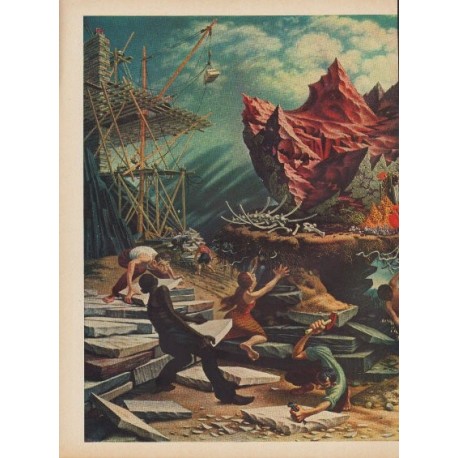 1949 "The Rock" Article "Artist Peter Blume worked on it for seven years"
