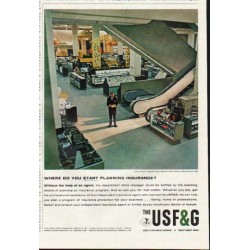 1961 United States Fidelity & Guaranty Ad "start planning"