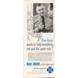 1961 Blue Cross Ad "help everybody"