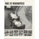 1961 Firestone Tires Ad "race at Indianapolis"
