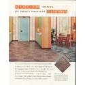 1958 Kentile Floors Ad "Today's Smartest"